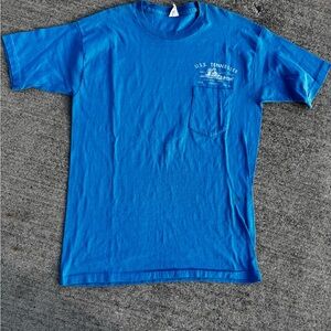 Vintage Blue Graphic T-Shirt